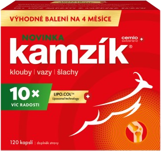 Cemio Kamzík Liposomálny darček 120 kapsúl