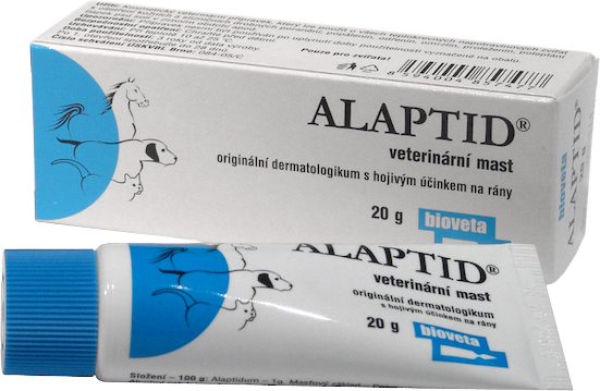 Alaptid Bioveta Veterinárna masť 20 g