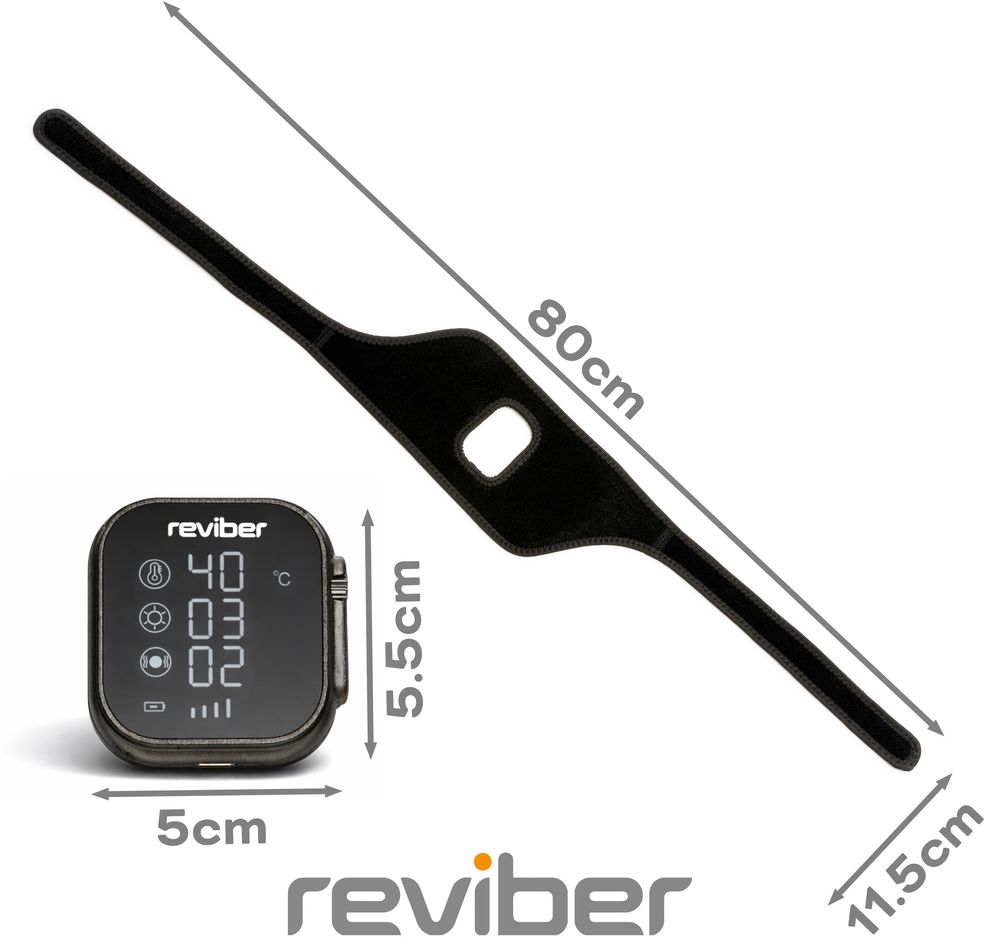 Reviber Pás s infračerveným LED svetlom