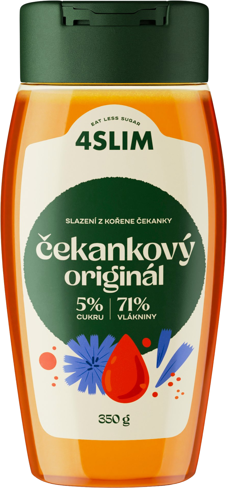 4Slim Čakankový sirup Originál 350 g