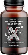 BrainMax Grass-Fed Beef liver, hovädzia pečeň 240 kapsúl