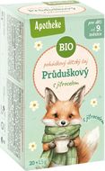 Apotheke BIO čaj detský Prieduškový s skorocelom 20 x 1.5 g