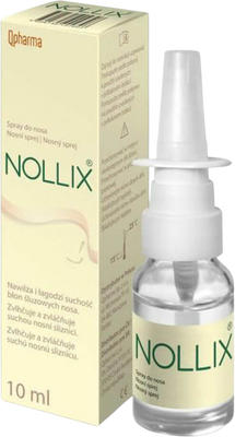 Nollix sprej na suchú sliznicu nosa 10 ml