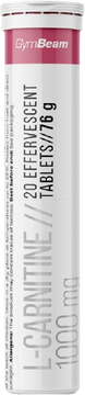 GymBeam L-carnitine 1000 mg raspberry 20 ks