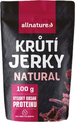 Allnature Turkey Natural Jerky 100 g