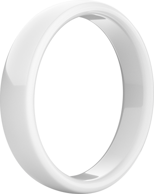 Niceboy ONE Platobný prsteň Polar White S7