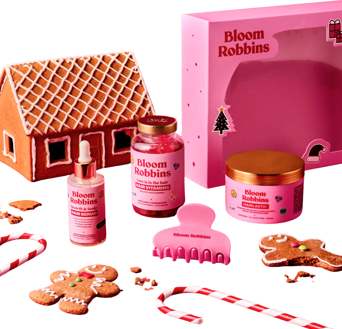 Bloom Robbins Vianočné trio gumídci, sérum, maska