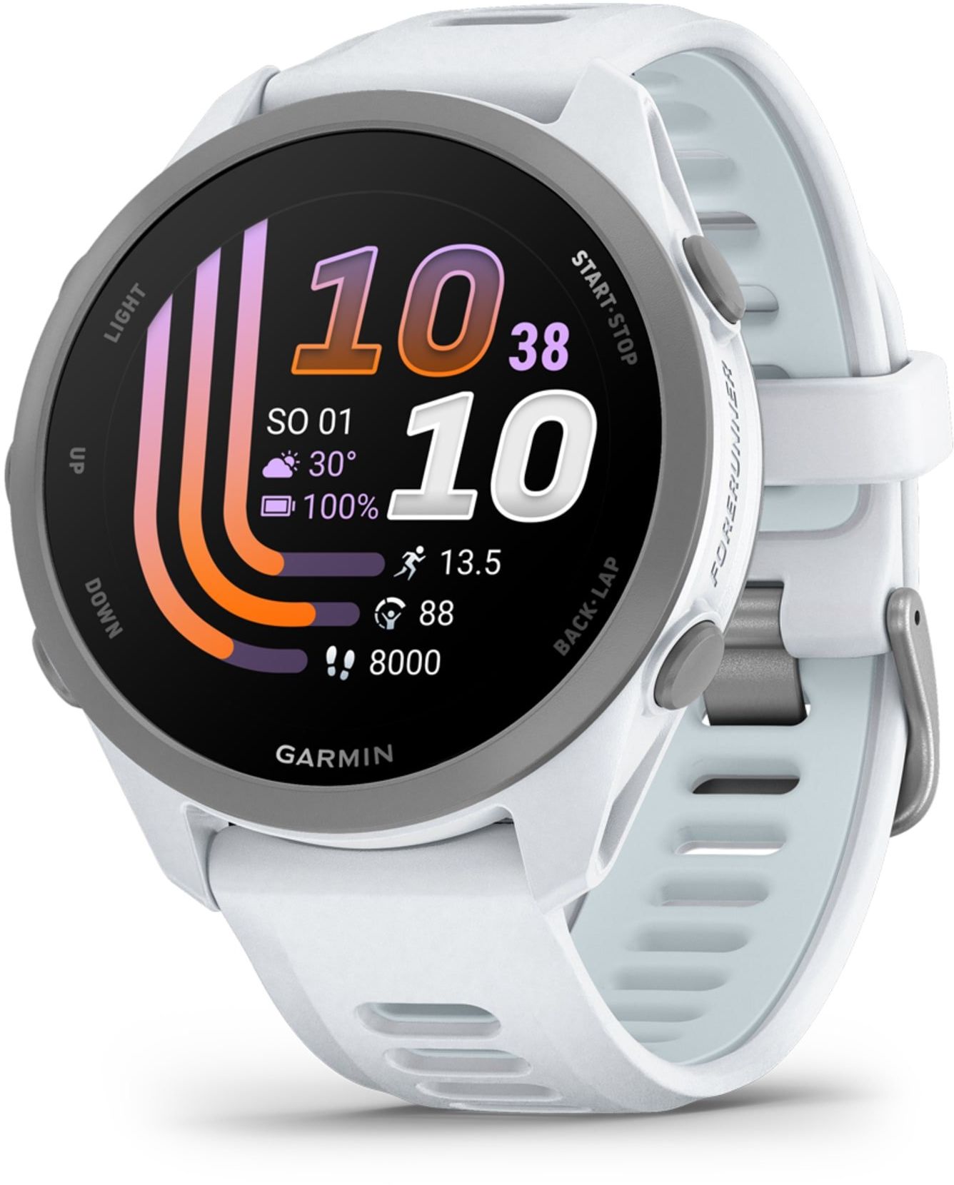 Garmin Forerunner 170 Music - Whitestone s remienkom Whitestone / Cloud Blue