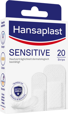 Hansaplast Sensitive náplasť, 20 ks