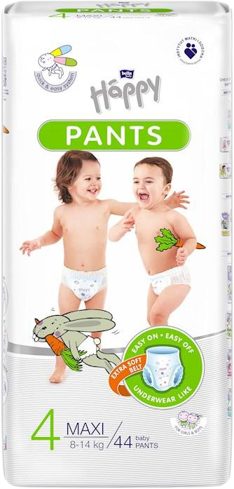 Bella Pants Maxi detské plienkové nohavičky 8-14 kg 44 ks