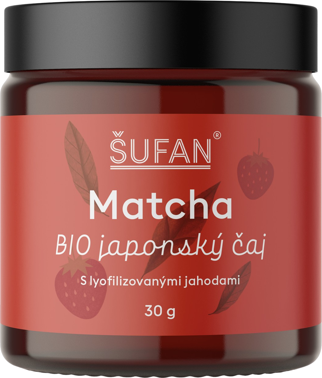 Šufan BIO čaj Matcha s jahodou 30 g