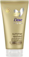 Dove samoopaľovacie telové a pleťové mlieko Summer revived Fair to medium 75 ml