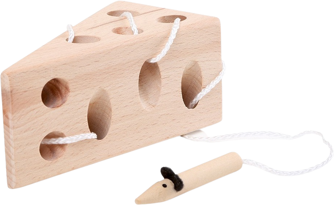 Small foot by Legler Syr prírodný s myšou