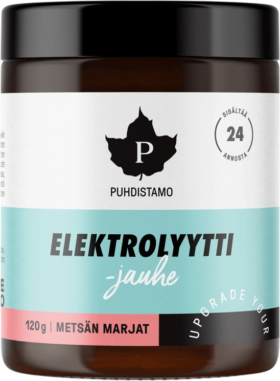 Puhdistamo Electrolyte Powder Red berries 120 g