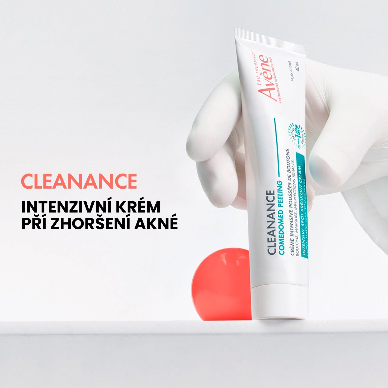 Avène ComedoMed peeling krém proti nedokonalostiam 40 ml