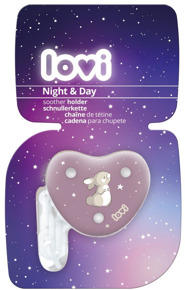 LOVI Retiazka na cumlík NIGHT&DAY dievča