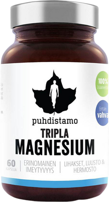 Puhdistamo Tripla Magnesium 60 kapsúl