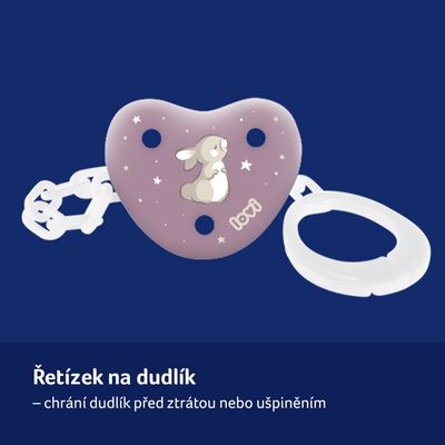 LOVI Retiazka na cumlík NIGHT&DAY dievča