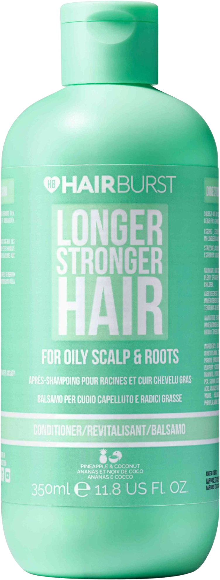 Hairburst Kondicionér pre mastnú pokožku hlavy a korienky 350 ml