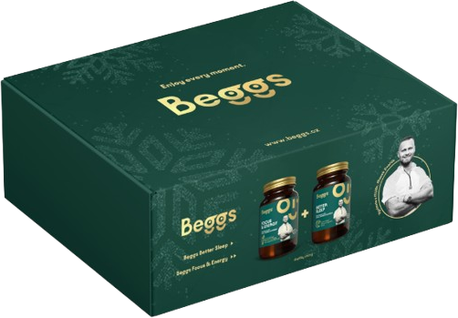 Beggs Developed with MUDr. Marek Dvořák - Better Sleep 60 kapsúl + Focus and Energy 60 kapsúl