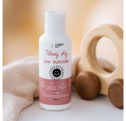 Lobey Telový olej pre bábätka 100 ml