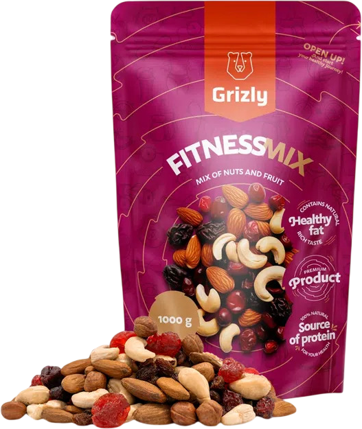 Grizly Fitness zmes 1000 g