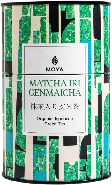 Moya Organic japanese green tea, Matcha iri genmaicha 60 g