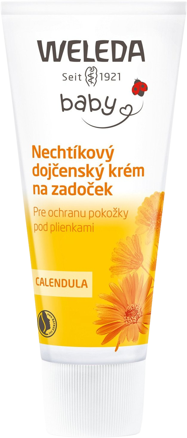 Weleda Baby Nechtíkový dojčenský krém na zapareniny, 75 ml