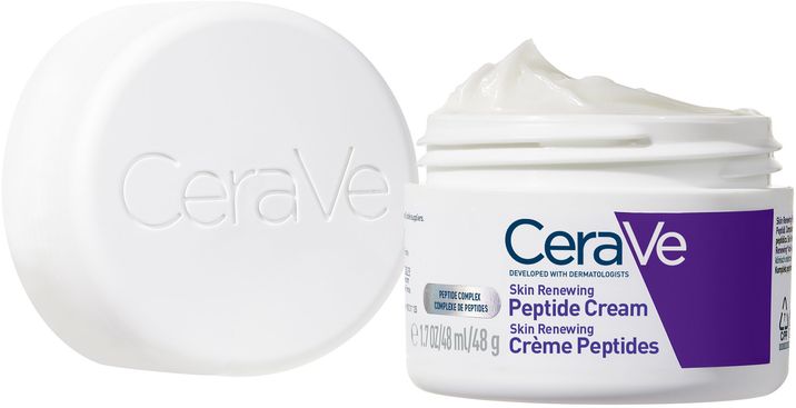 CeraVe peptidový krém pre obnovu pleti s 3 esenciálnymi ceramidmi a niacínamidom 48 ml