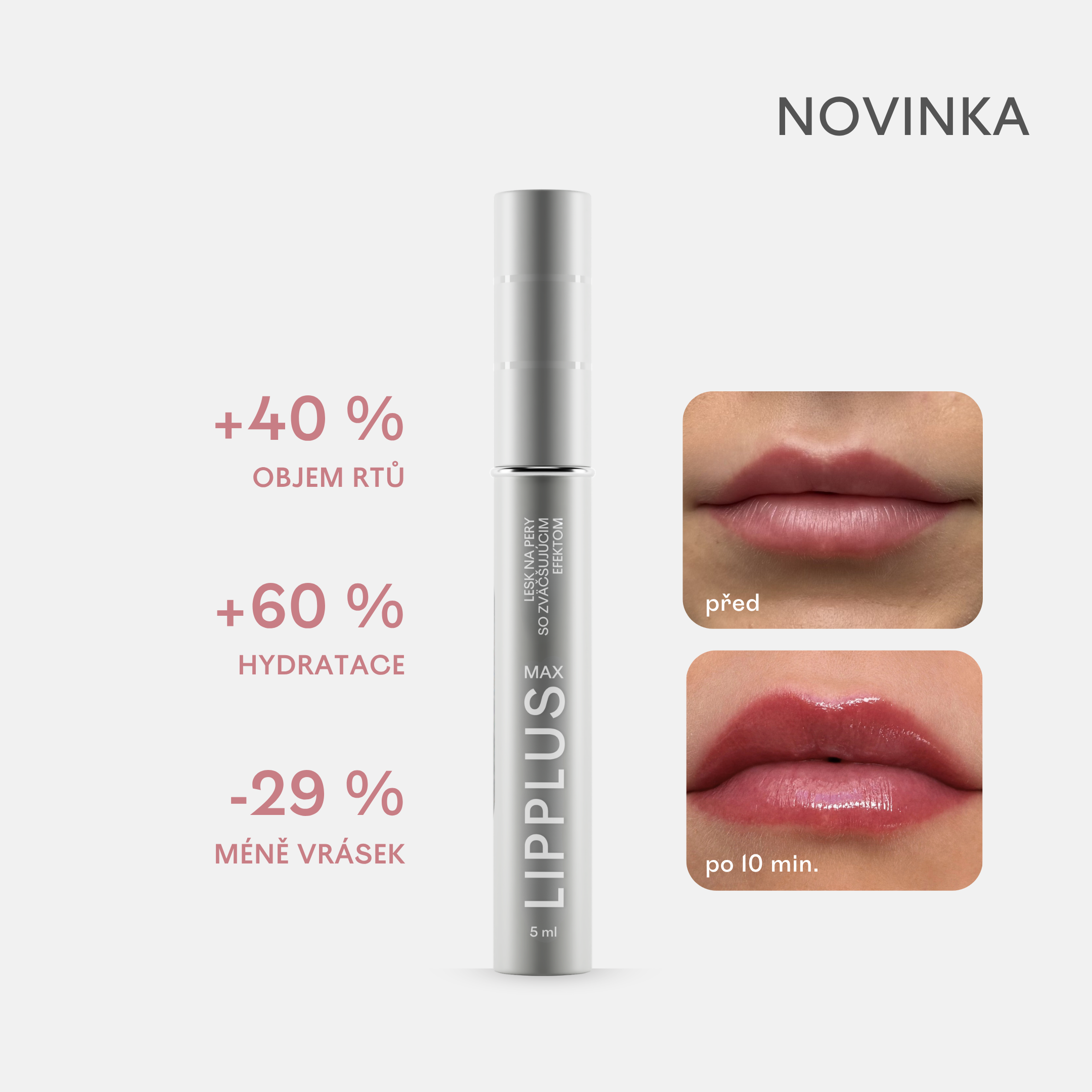 Facederma LIPPLUS MAX peptidové sérum na pery 5 ml