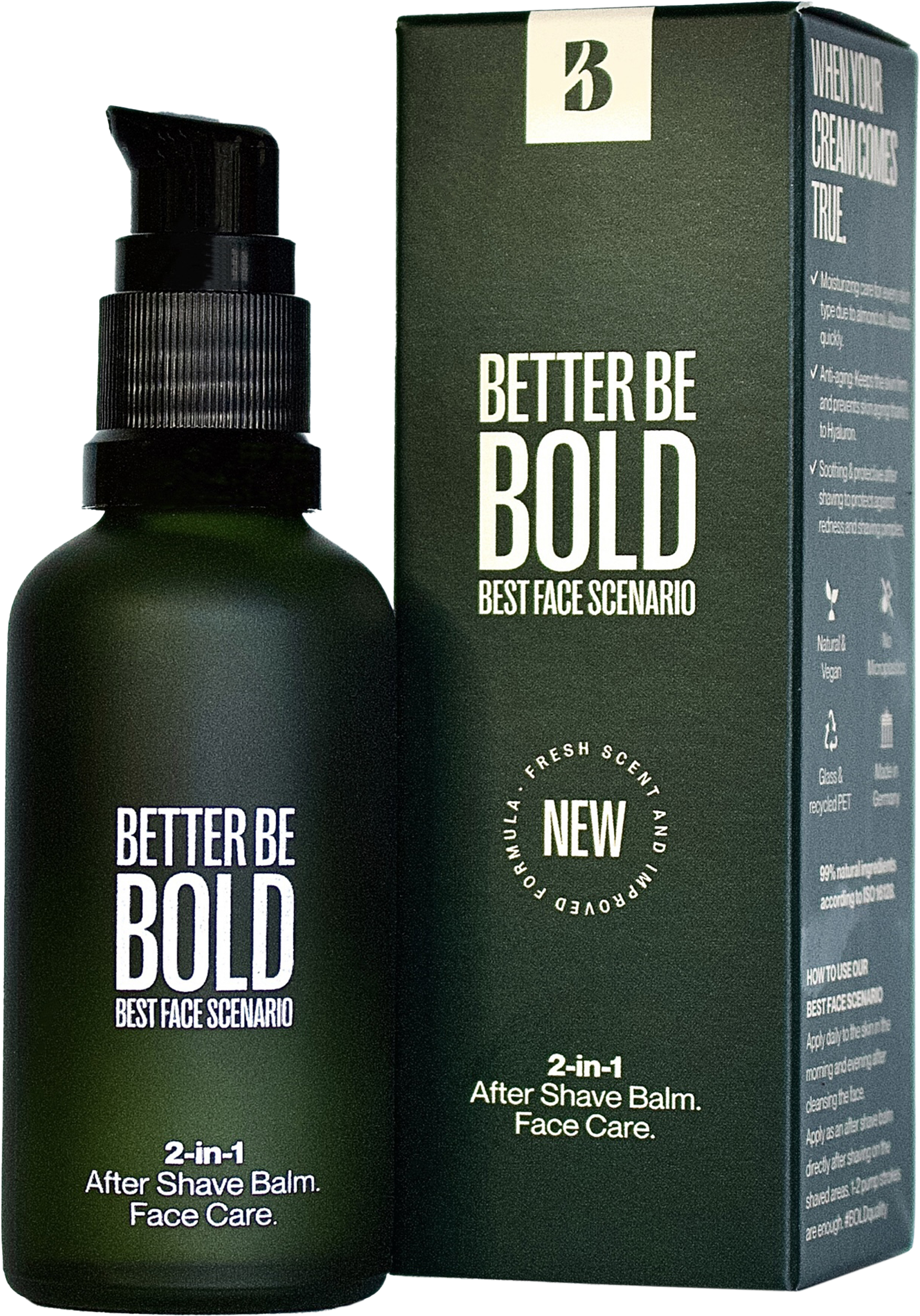 Better be bold Best Face Scenario, Balzam po holení a hydratačný krém 50 ml