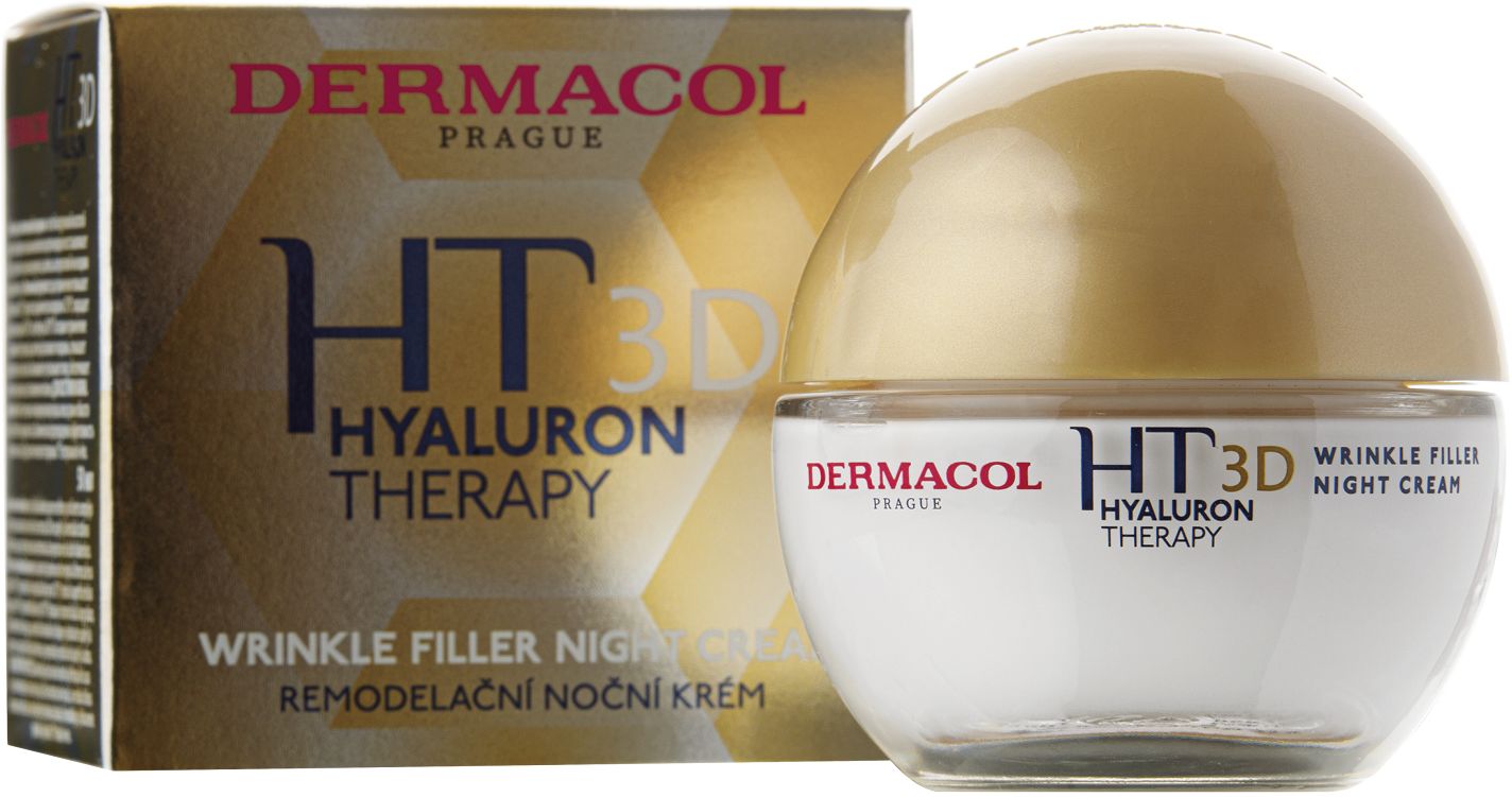Dermacol Hyaluron Therapy 3D Remodelačný nočný krém 50 ml