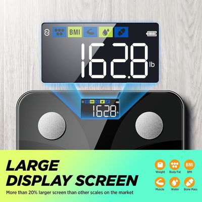 Runstar 4E Body Scale Diagnostická osobná inteligentná váha, čierna