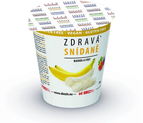 Zdravé raňajky - banán / figy 78g