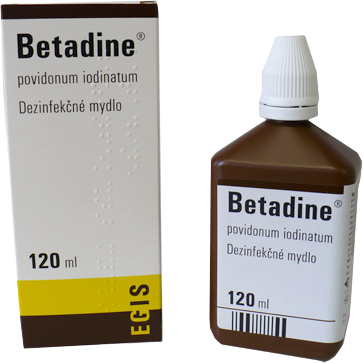 Betadine Dezinfekčné mydlo 120 ml