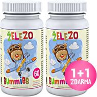 Clinical Železo Gummies pektínové cukríky 2 x 60 ks
