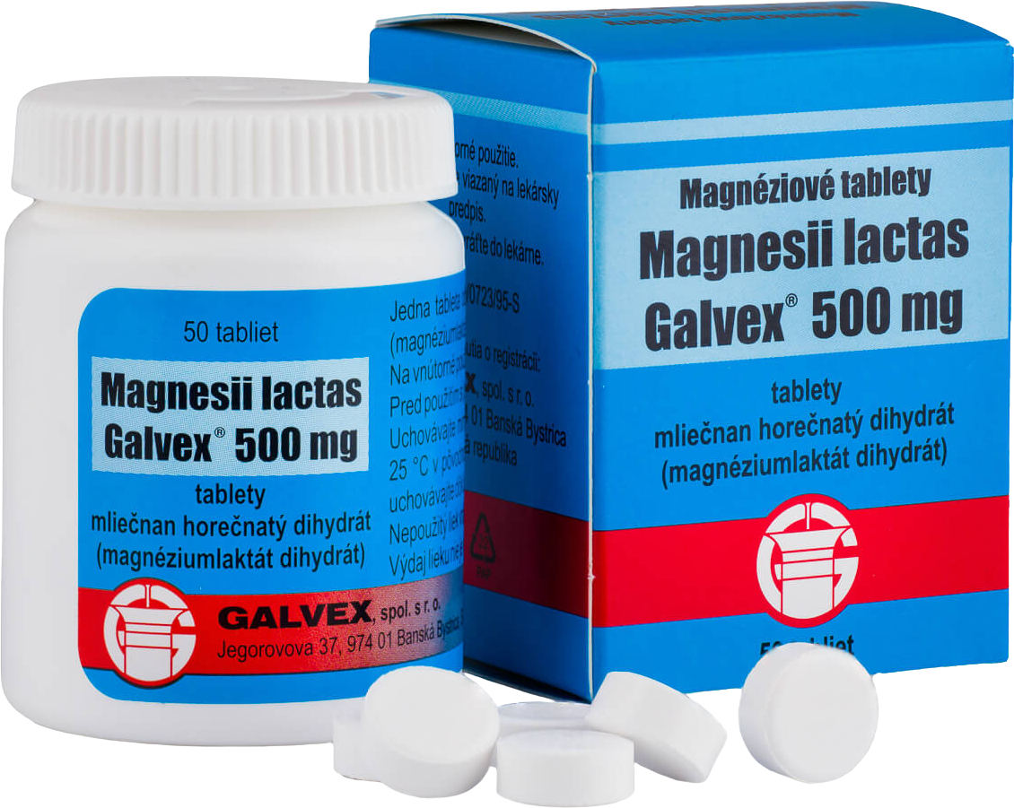 Galvex Magnesii lactas 50 tabliet