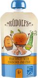 Rudolfs BIO vrecko Zelenina, kuskus, ryba 110 g