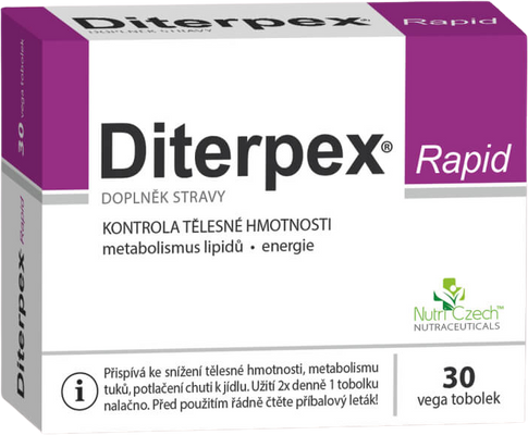 Diterpex Rapid 30 tvrdých kapsúl