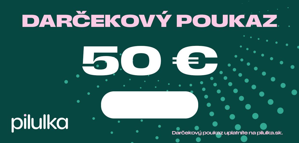 Pilulka Darčekový poukaz 50 €