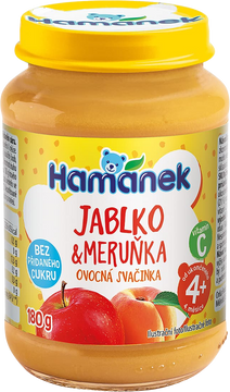 Hamánek Marhuľa 100% ovocie 180 g