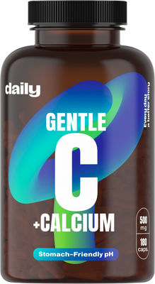 Daily Gentle C + Calcium 180 kapsúl