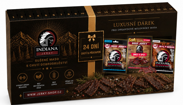 Indiana Jerky Adventný kalendár 24 ks