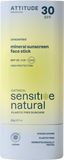 Attitude 100% minerálna ochranná tyčinka na tvár a pery (SPF 30) pre citlivú a atopickú pokožku 20 g