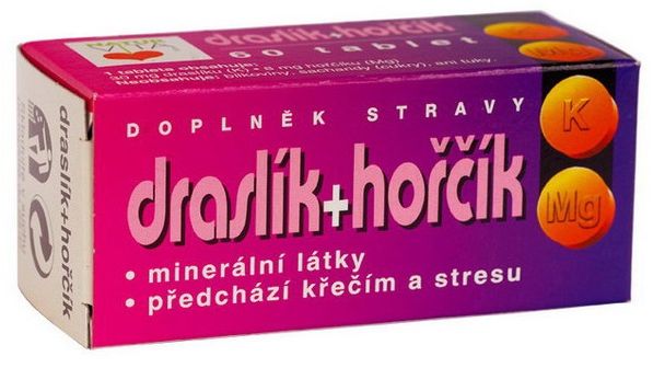 Naturvita DRASLÍK + HORČÍK 60 tabliet