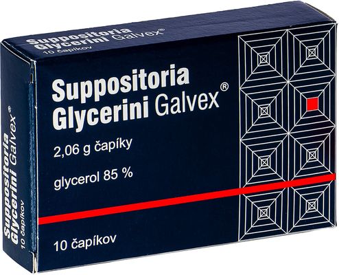 Galvex SUPPOSITORIA GLYCERINI  sup 10 ks