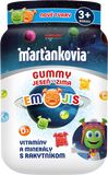 Marťankovia Gummy jeseň-zima Emojis 50 ks