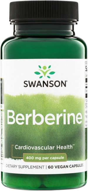 Swanson Berberin 400mg 60 kapsúl