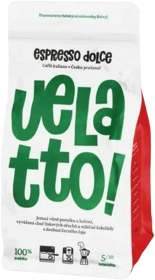 Velatto Espresso Dolce zrnková 1000 g