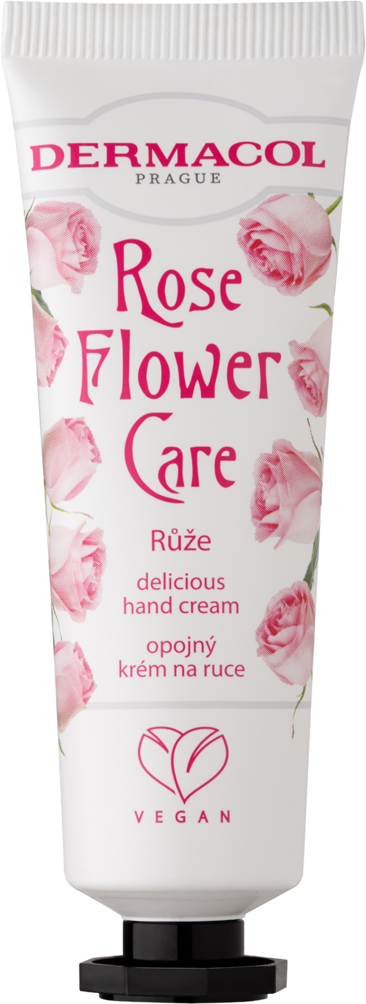 Dermacol Flower care Opojný krém na ruky Ruže 30 ml